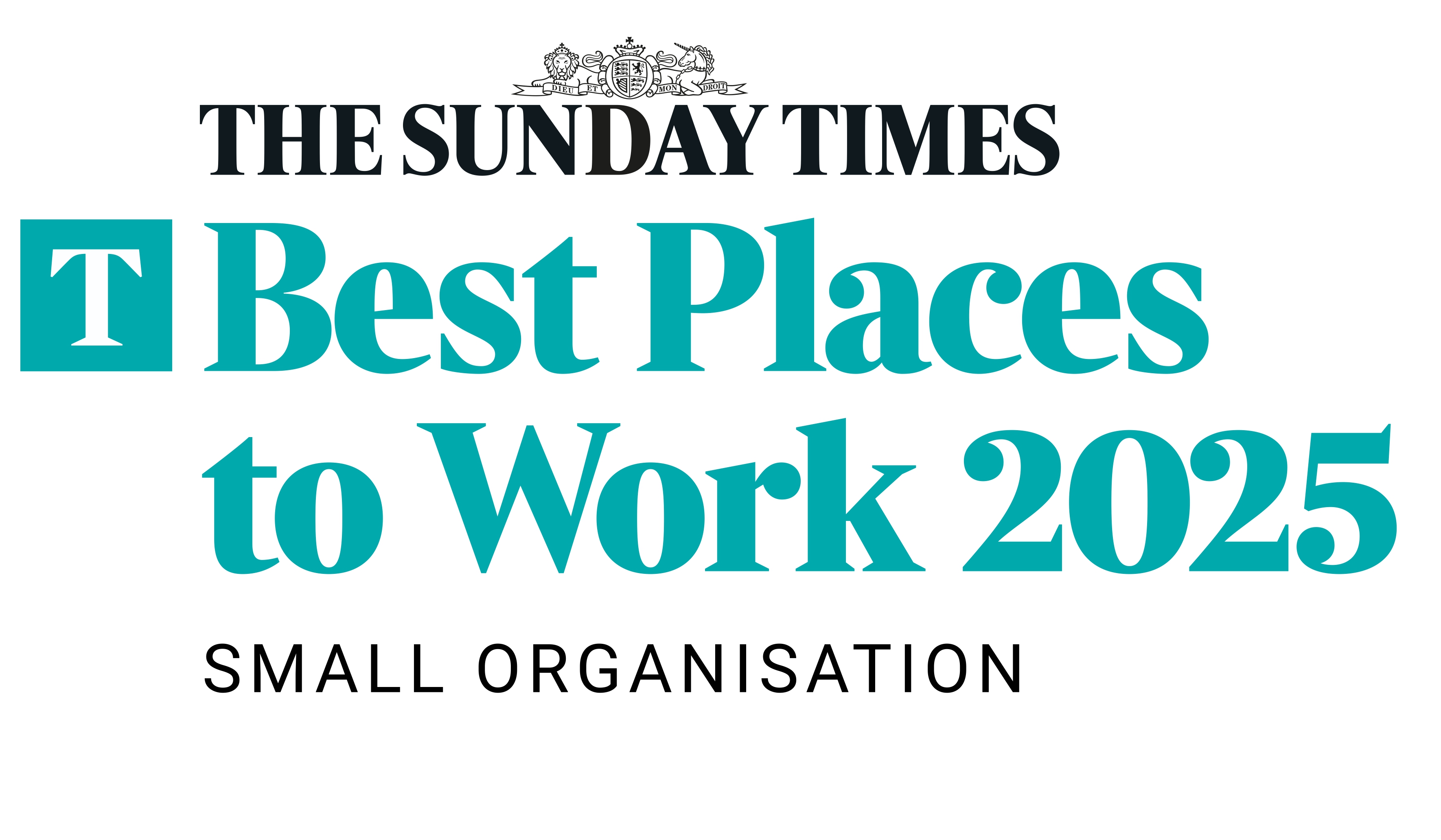 The Sunday Times Best Places to Work 2025 - Small