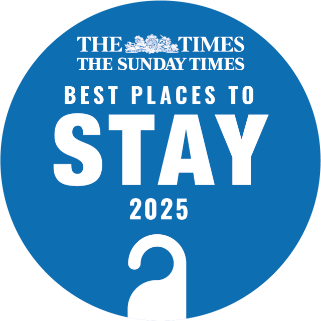 The Sunday Times Best Places to Stay 2025 Logo